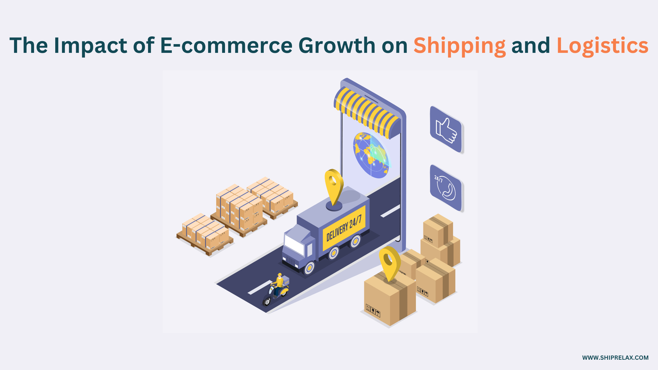 The Impact of E-commerce Growth on Shipping and Logistics