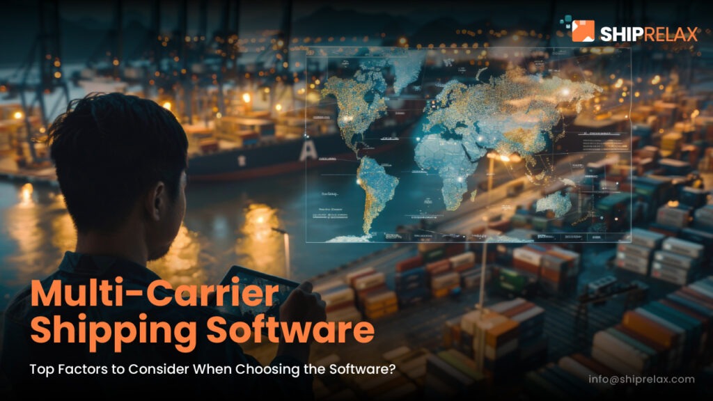 Multi carrier shipping software
