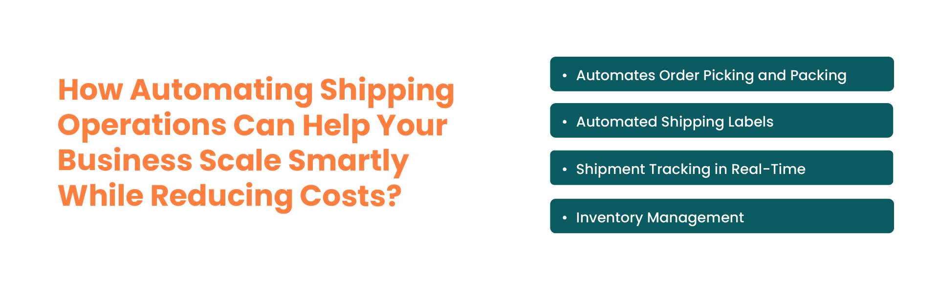 Automating Shipping Operations