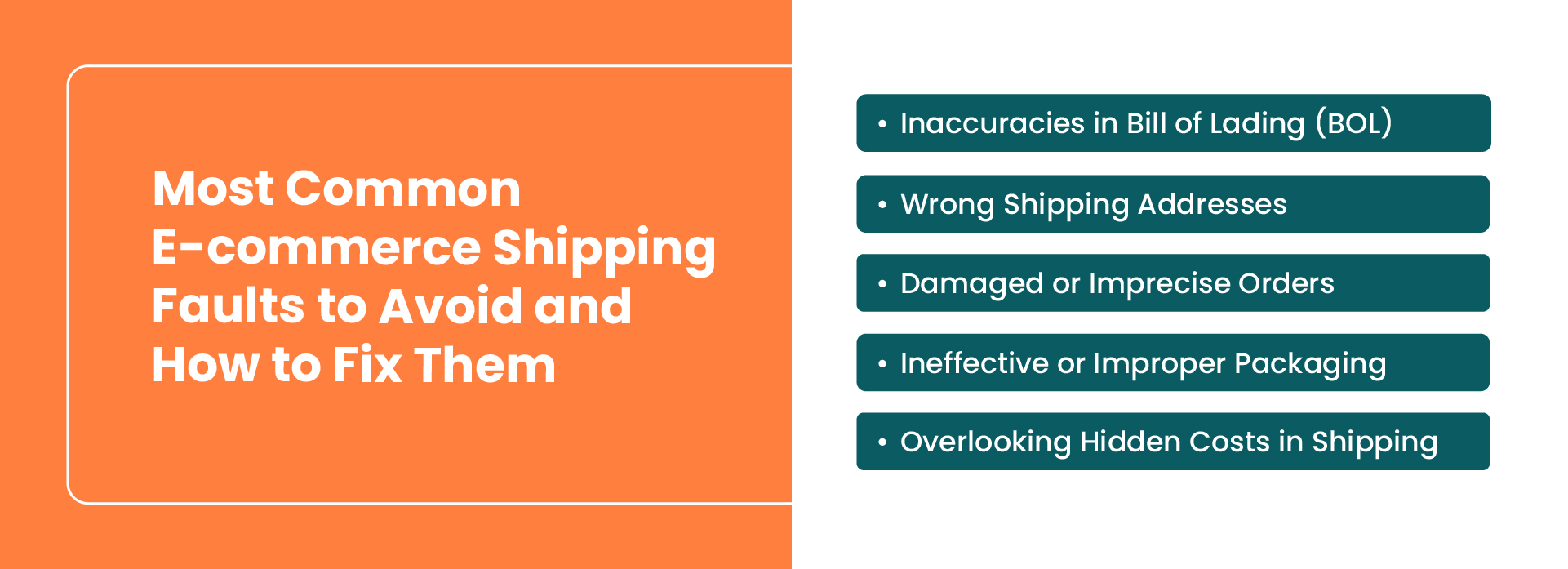 Common E-commerce Shipping Mistakes and Solutions