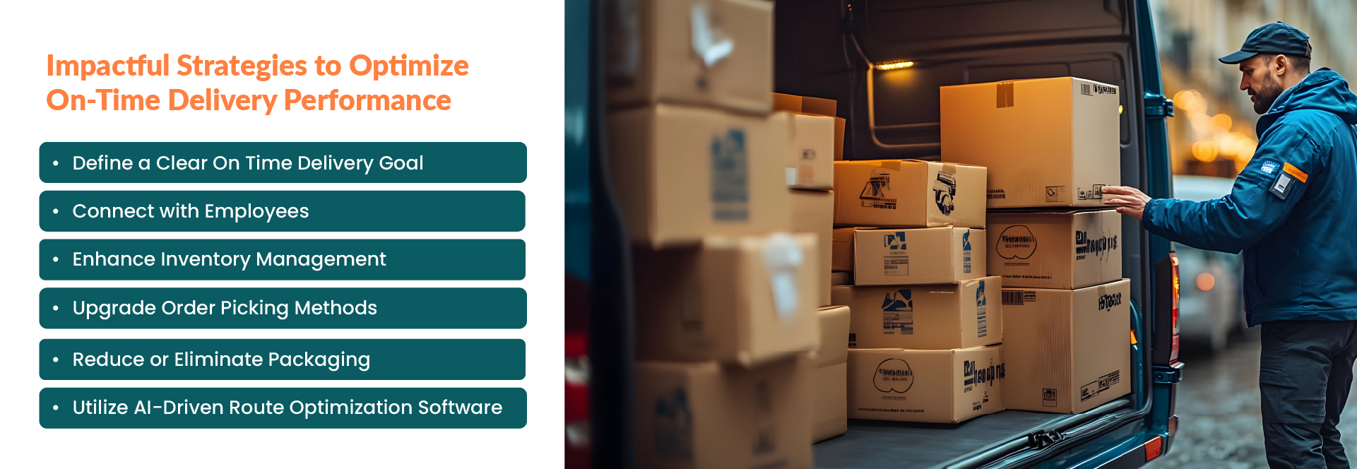 Optimize On-Time Delivery Performance