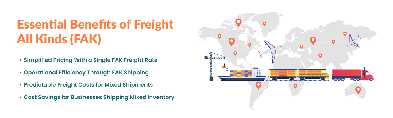 Freight all Kinds (FAK) - Shiprelax 3PL and Fulfillment Centers